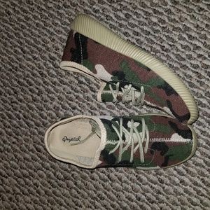 Camo sneakers
